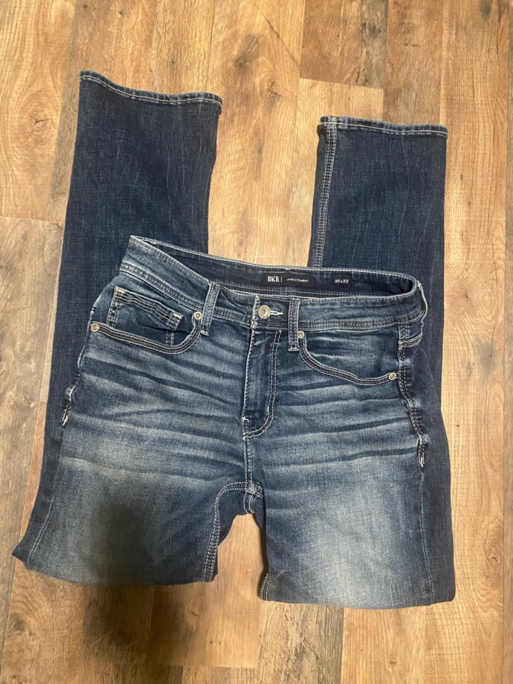 BKE Jake Slim Straight Jeans 30x32